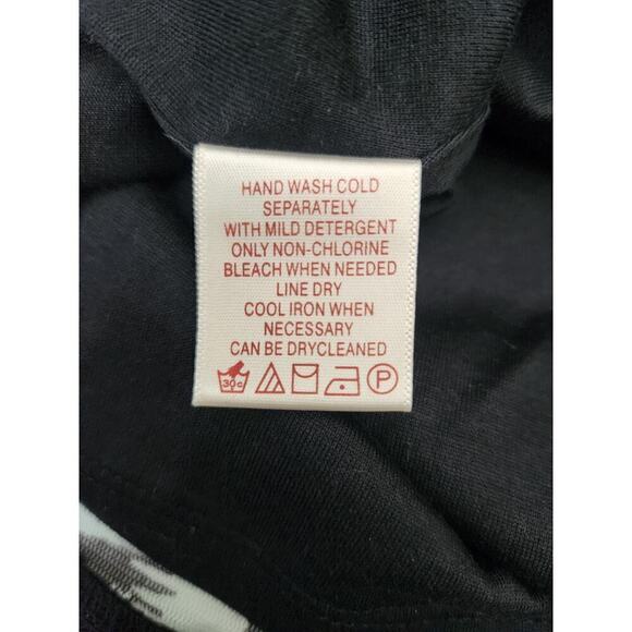 Tommy Bahama silk mesh blouse L lined sheer sleeves palm print Babydoll Y2k Boho - Picture 6 of 9